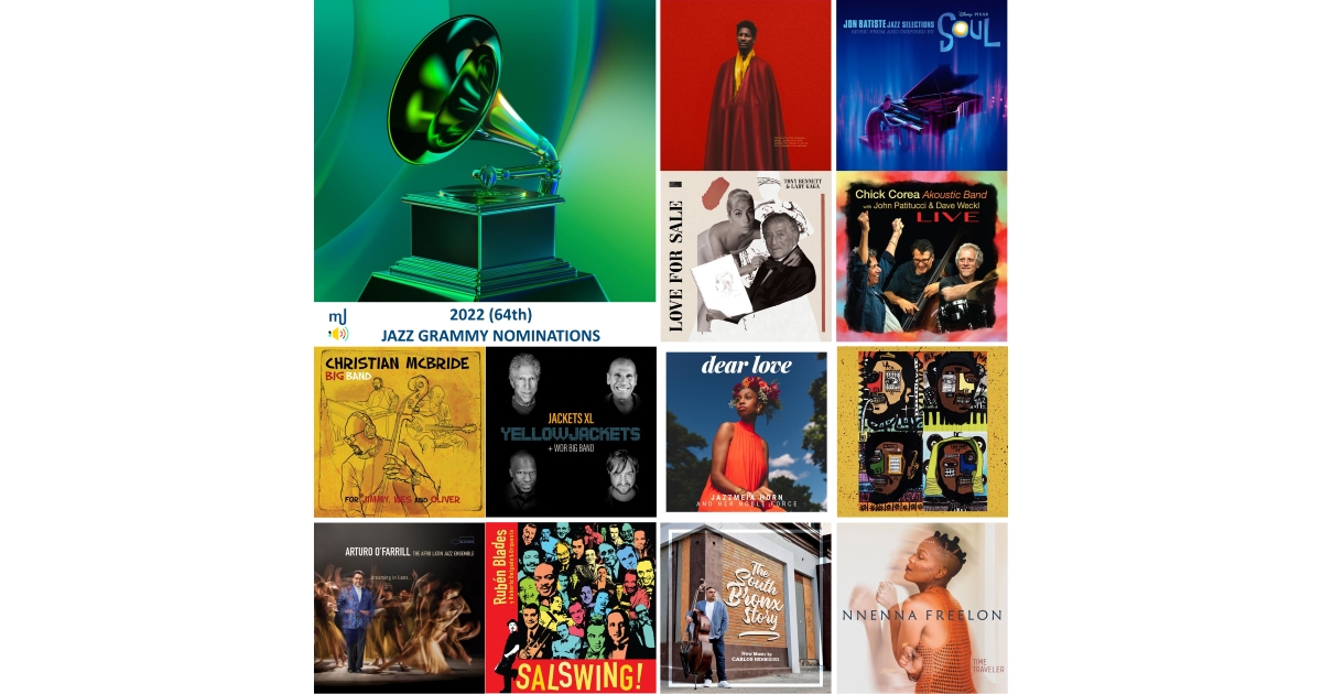 2022 Jazz Grammy Nominations Modernjazz.gr